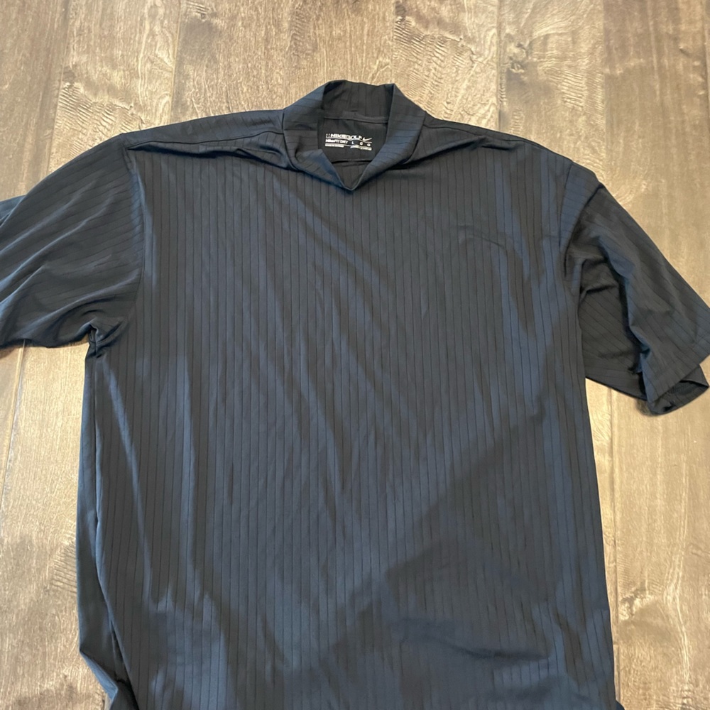 Black Nike Golf Mock Turtleneck